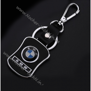 Брелок БМВ (BMW) на ключі авто зі шкір.вставкою, авто брелоки на подарунок